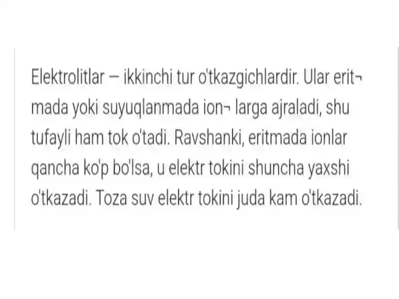 Elektrolitlar 4