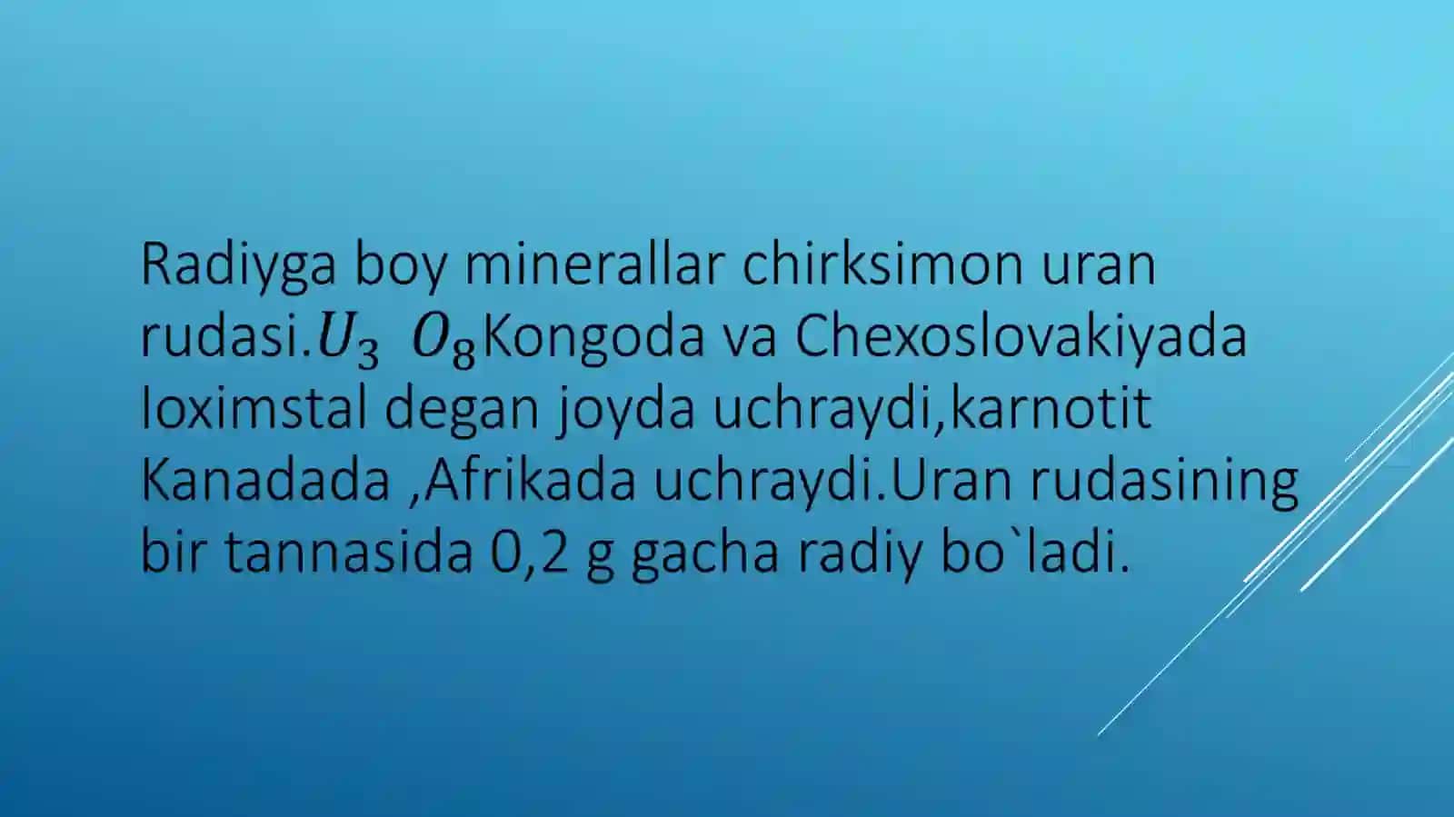 M.KYURINING KIMYOVIY KASHFIYOTI 4