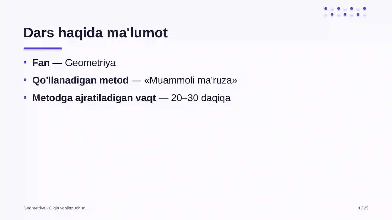 geometriya darslarida muammoli ma'ruza metodidan foydalanish 6905 4