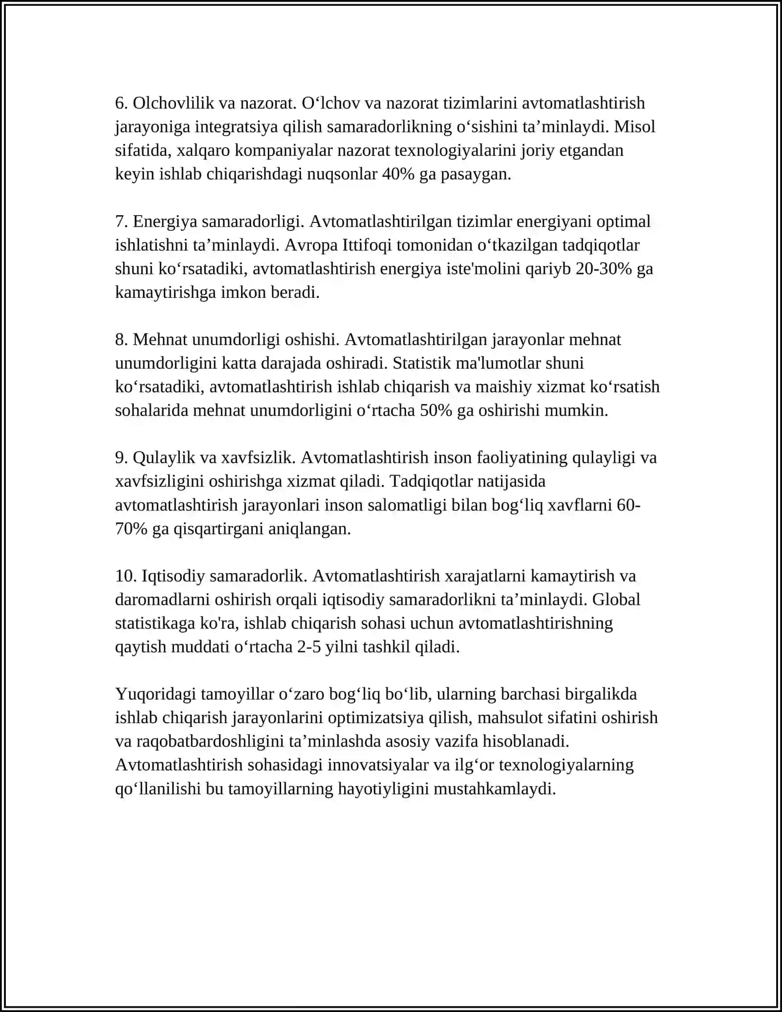 AVTOMATLASHTIRILGAN TIZIMLARNI LOYIHALASH 4