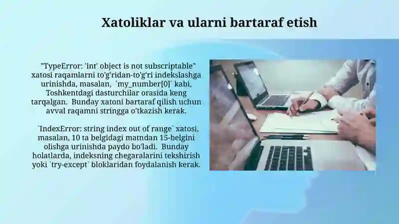 Pythonda satrlar bilan ishlash 4