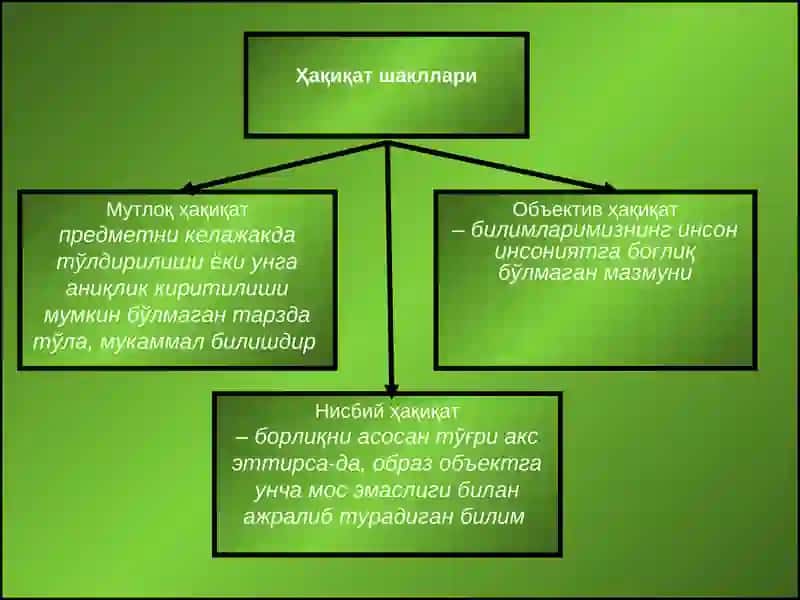 БИЛИШДА ҲАҚИҚАТ МУАММОСИ 4