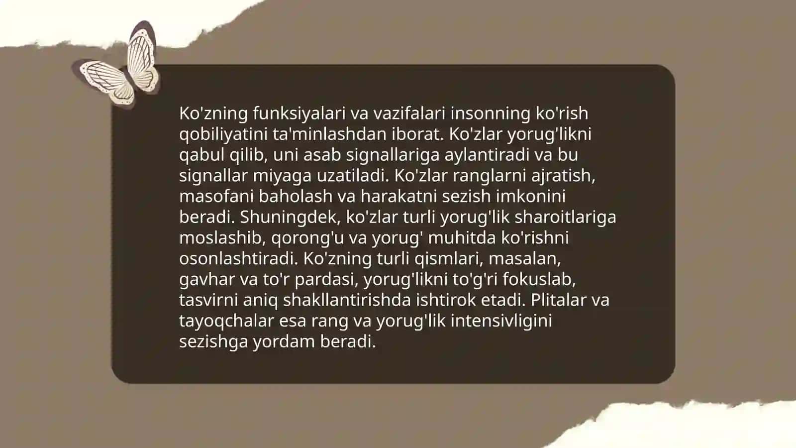 Hid bilish aʼzolari 4