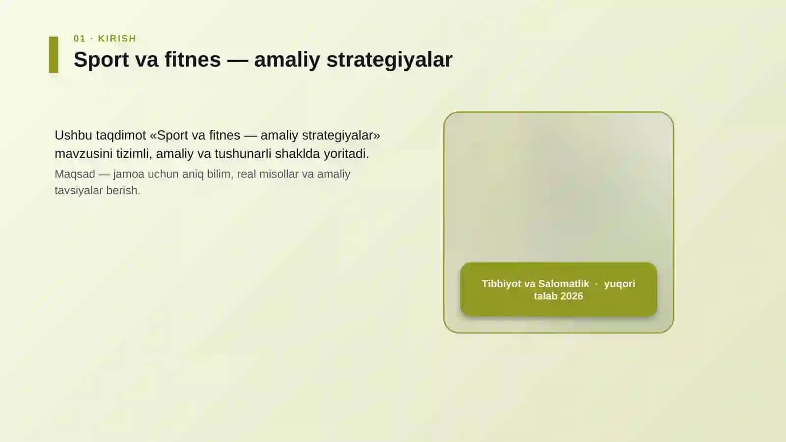 Sport va fitnes — amaliy strategiyalar 4