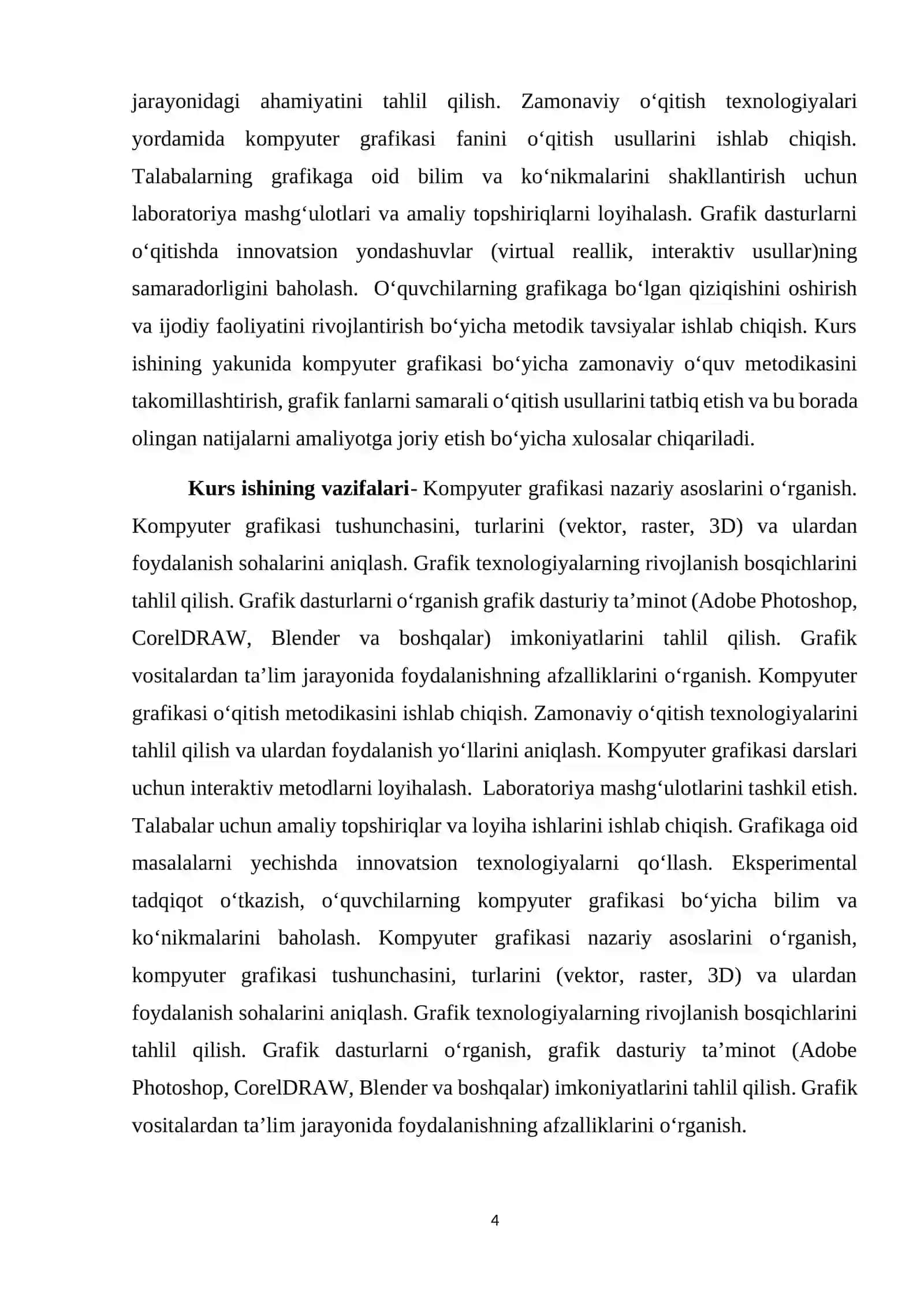 Kompyuter grafikasi va uning oqitish metodikasi 4