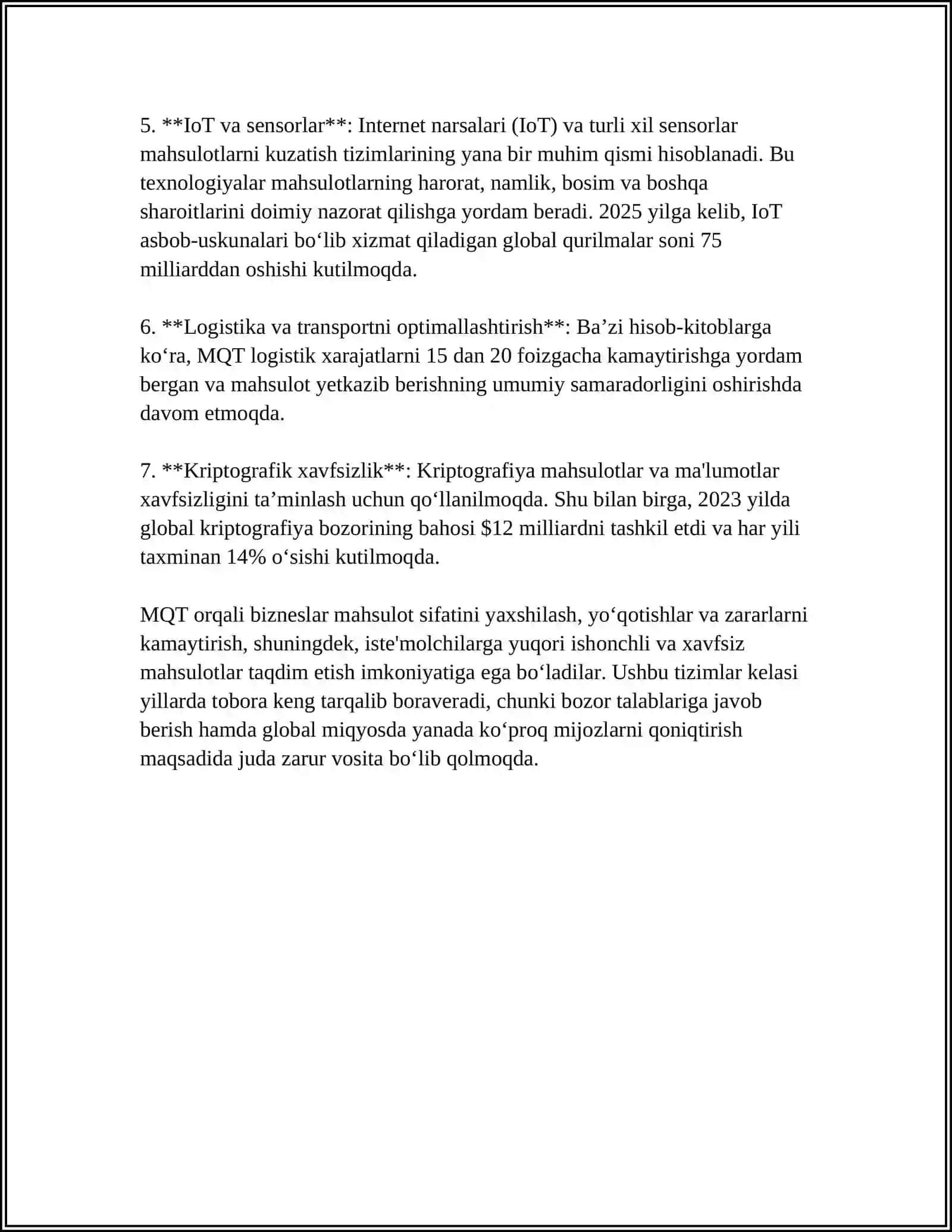 Mahsulotlarni kuzatish tizimlari 4