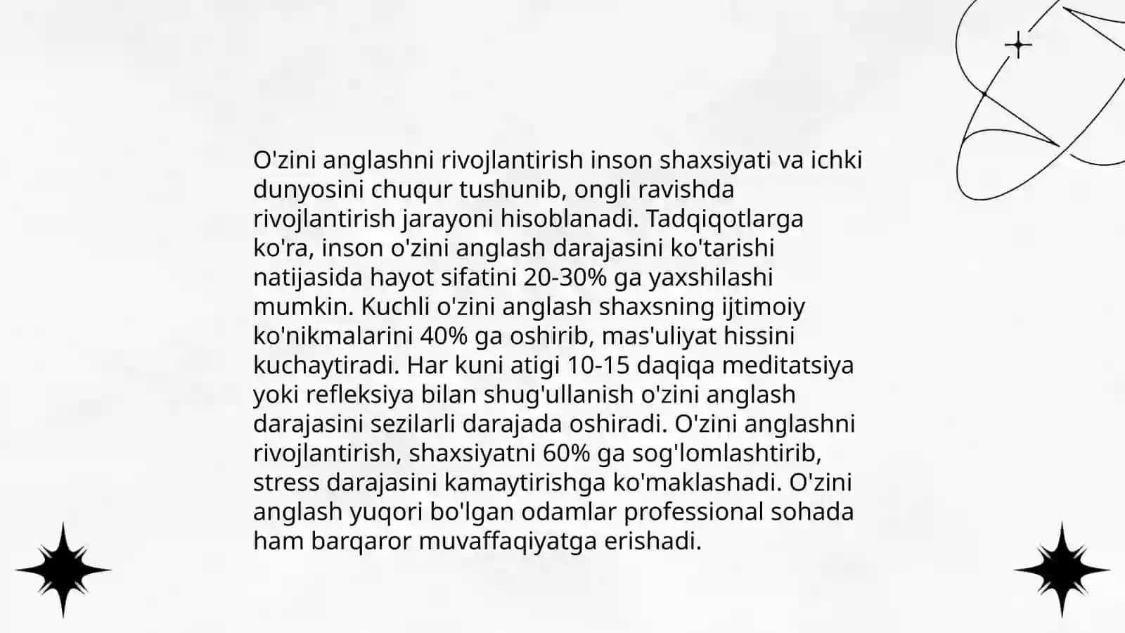 O'ziga ishonchning mohiyati va ahamiyati 4