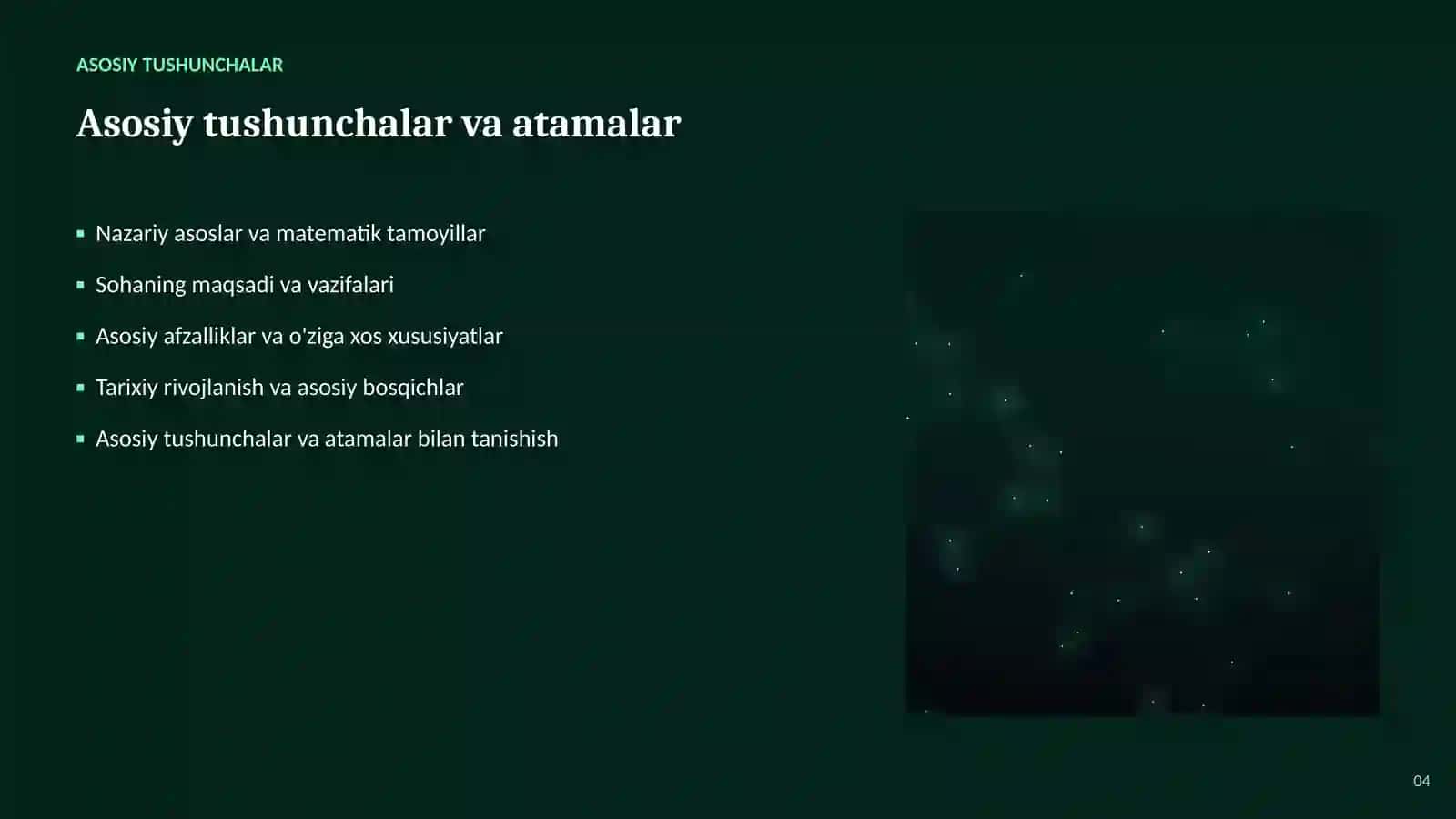 SUN'IY INTELLEKT ASOSLARI 4