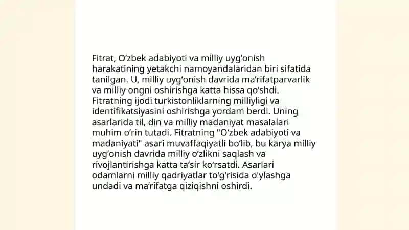 Abdurauf Fitratning hayoti 4