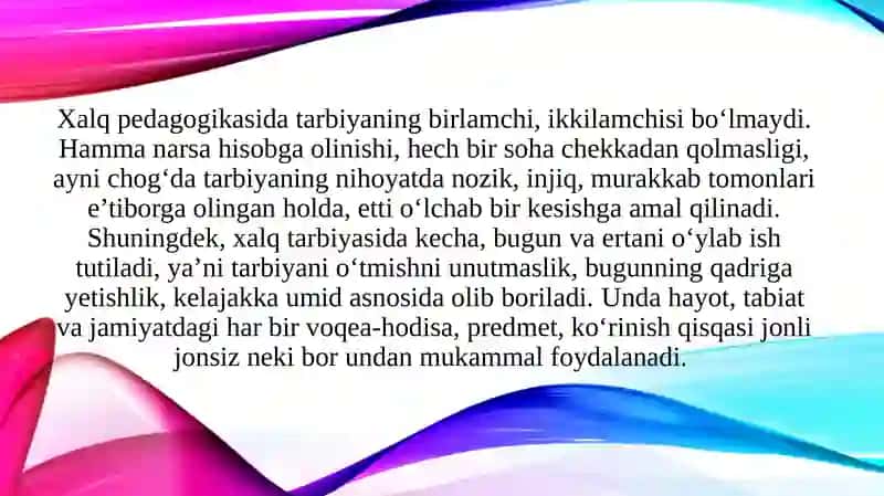 Diniy ta’limotlar xalq pedagogikasining muhim ma’naviy-axloqiy tarbiya vositasi sifatida 4