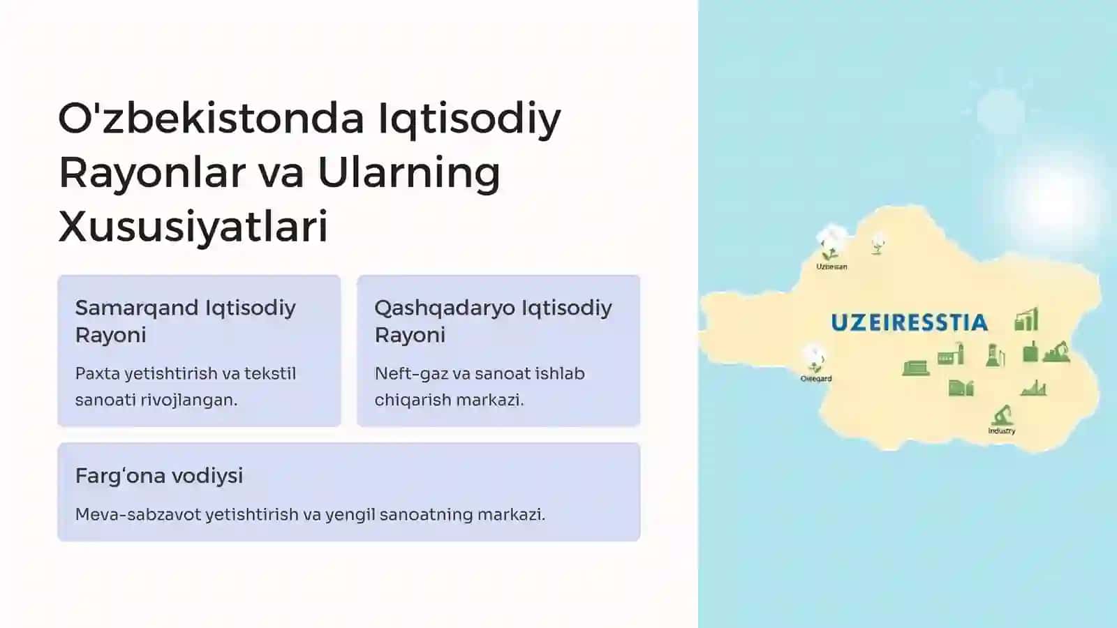 Hududiy Mehnat Taqsimoti va Iqtisodiy Rayonlashtirish 4