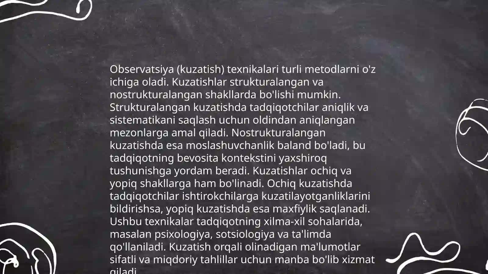 Hozirgi zamon psixologiyasining tadqiqod metodlari 4