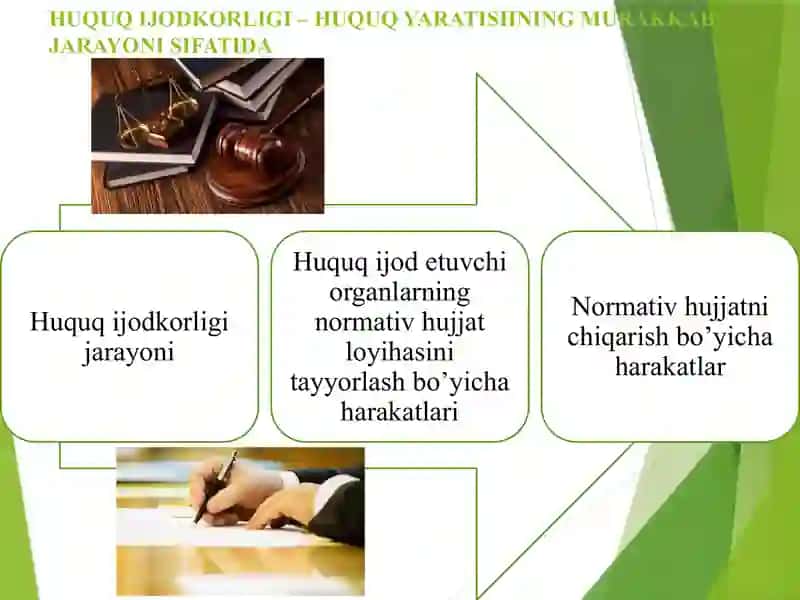 Huquq ijodkorlik jarayonlarda yuridik texnikaning ro‘li 4