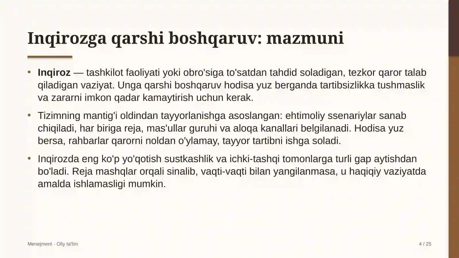 Buxgalteriya xizmatlarida inqirozga qarshi boshqaruv 4