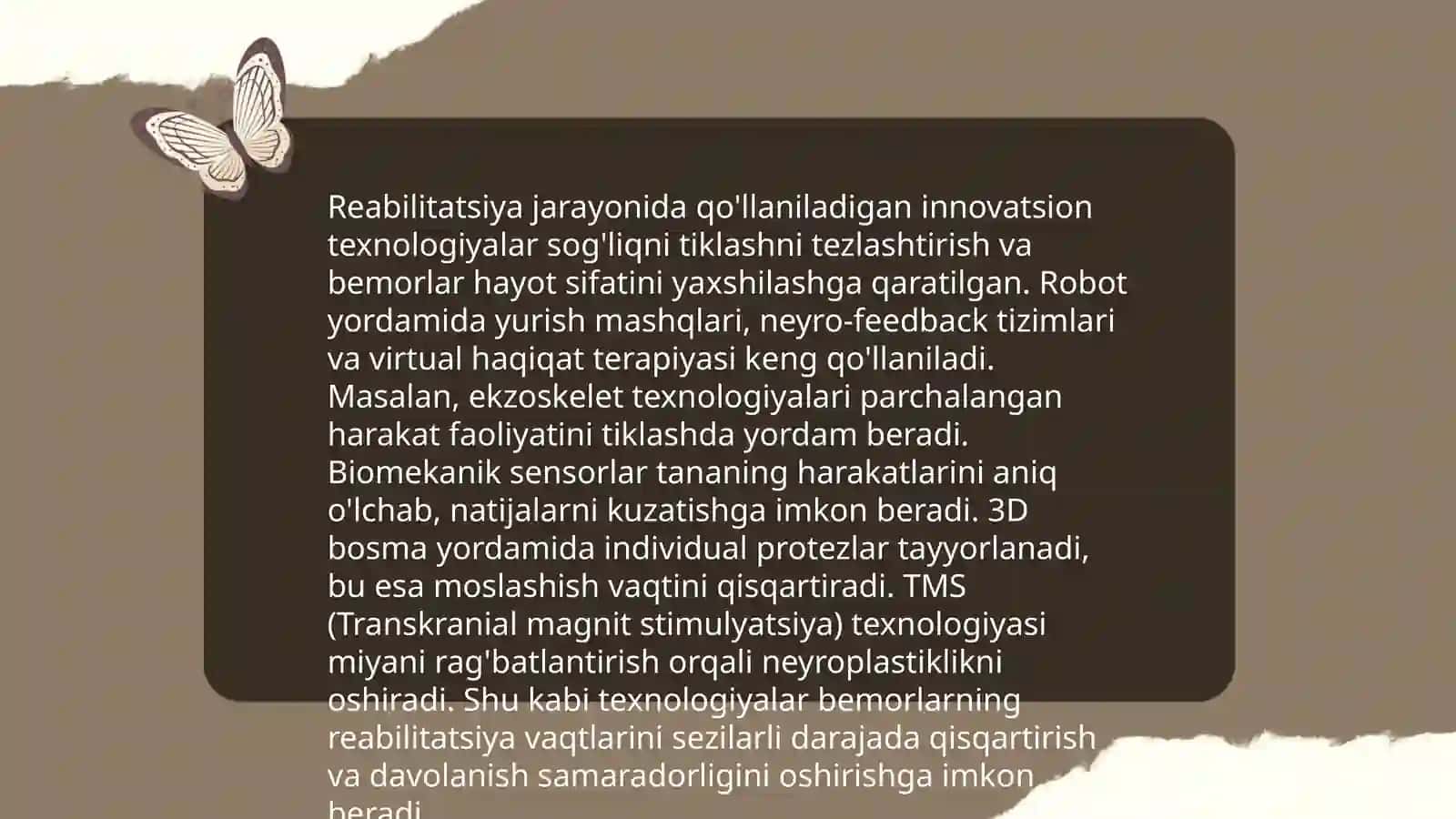 Harakat-tayanch a'zolari jarohatlangan bolalar uchun tashkil etilgan muassasalar va ulardagi ishlarning olib borilishi 4