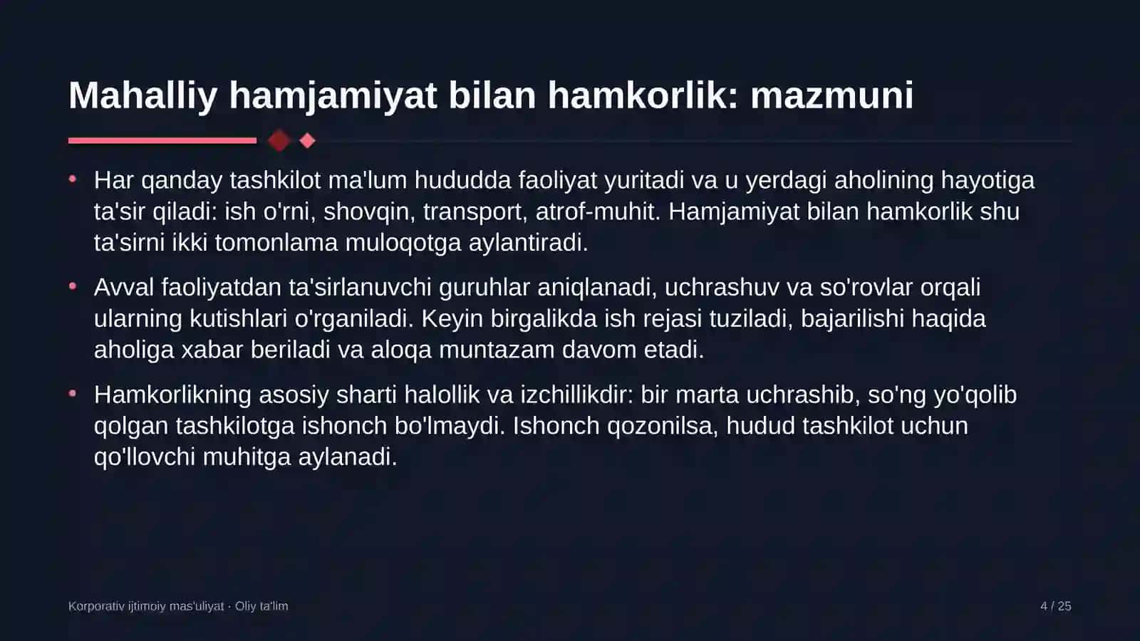 davlat moliyaviy nazorati organlarida mahalliy hamjamiyat bilan hamkorlik qilish 8305 4