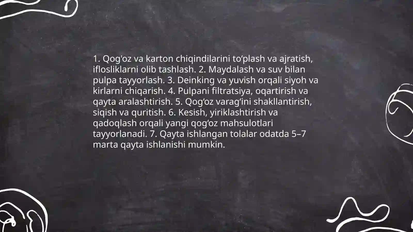 Plastmassa chiqindilarni qayta ishlash orqali mebel va uy jihozlari ishlab chiqarish 4