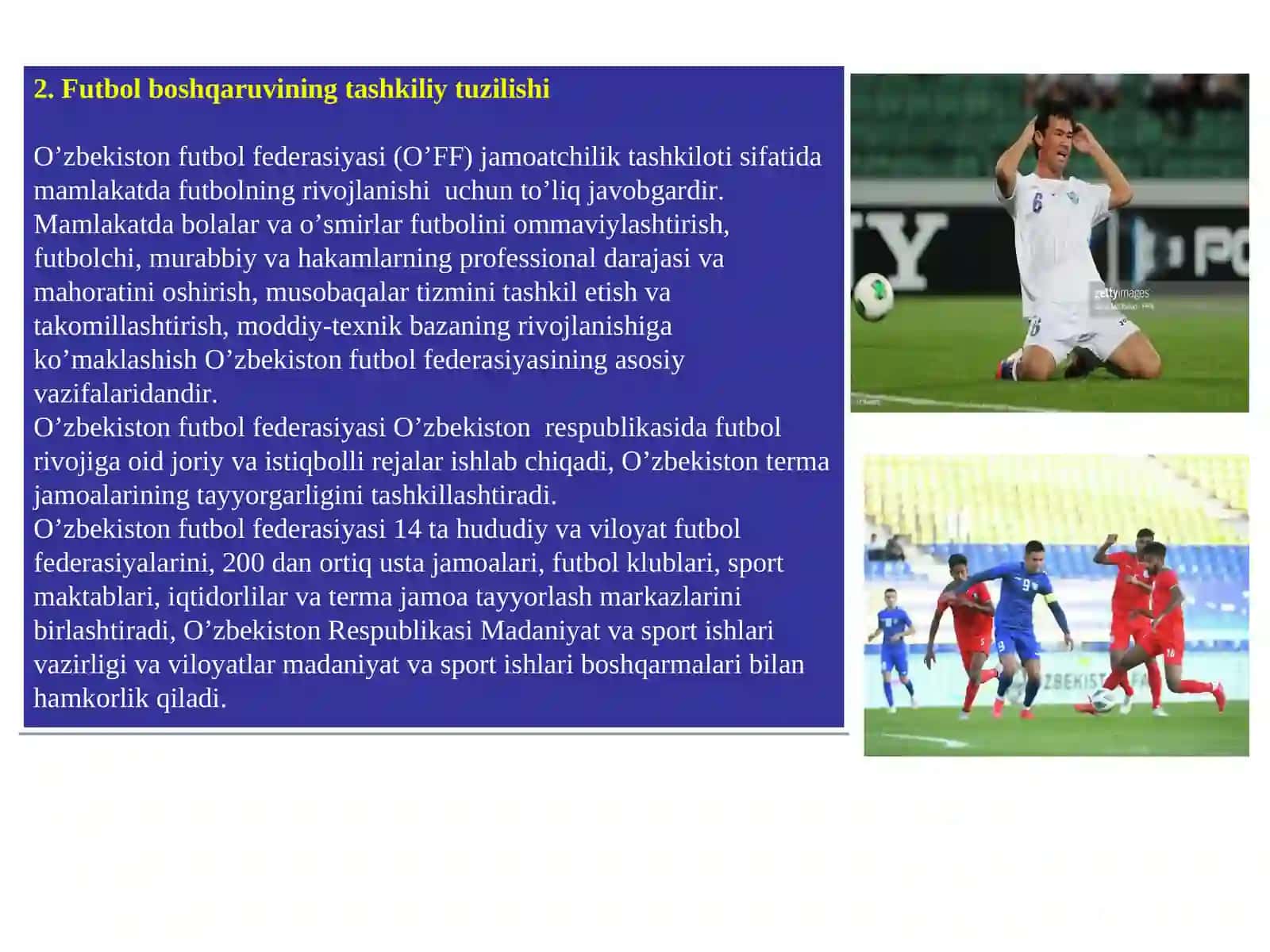 Futbolchilarning texnik sifatlarini tatbiyalash 4