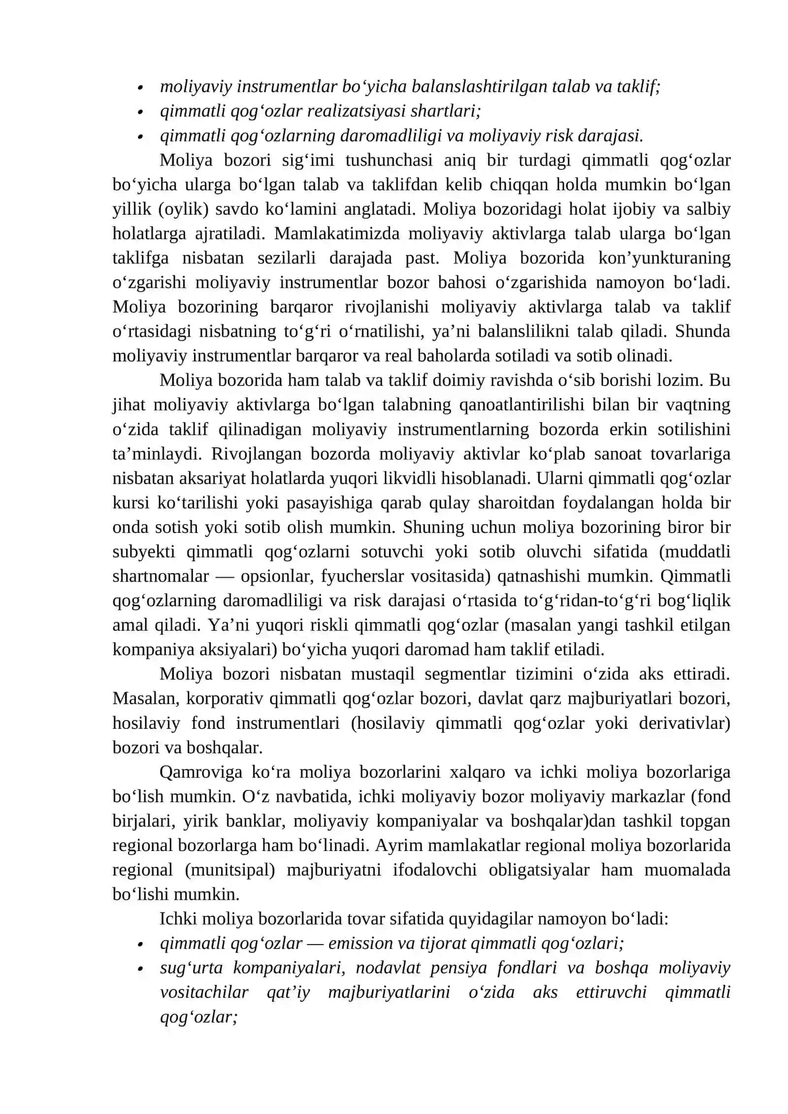Moliya Bozorida Korporatsiya 4
