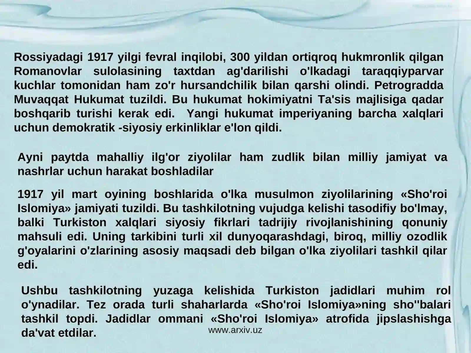 Turkiston muxtoriyati 4