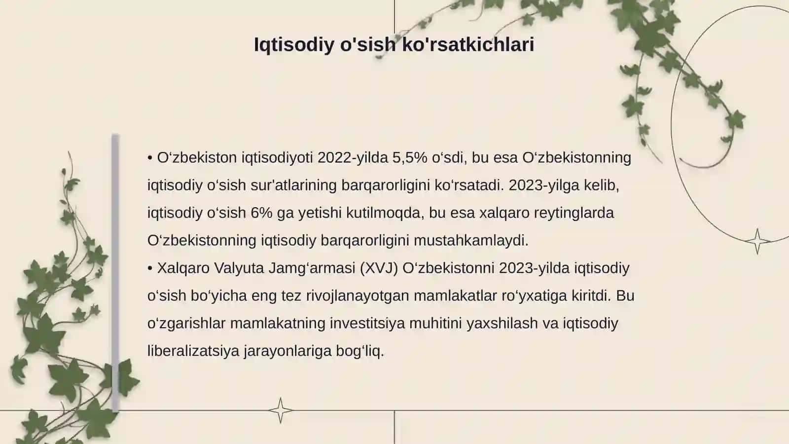O‘zbekistonning ijtimoiy-siyosiy o'zgarishlari va reytinglar 4