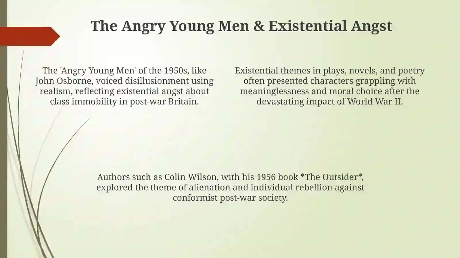 English literature after World WarII 4