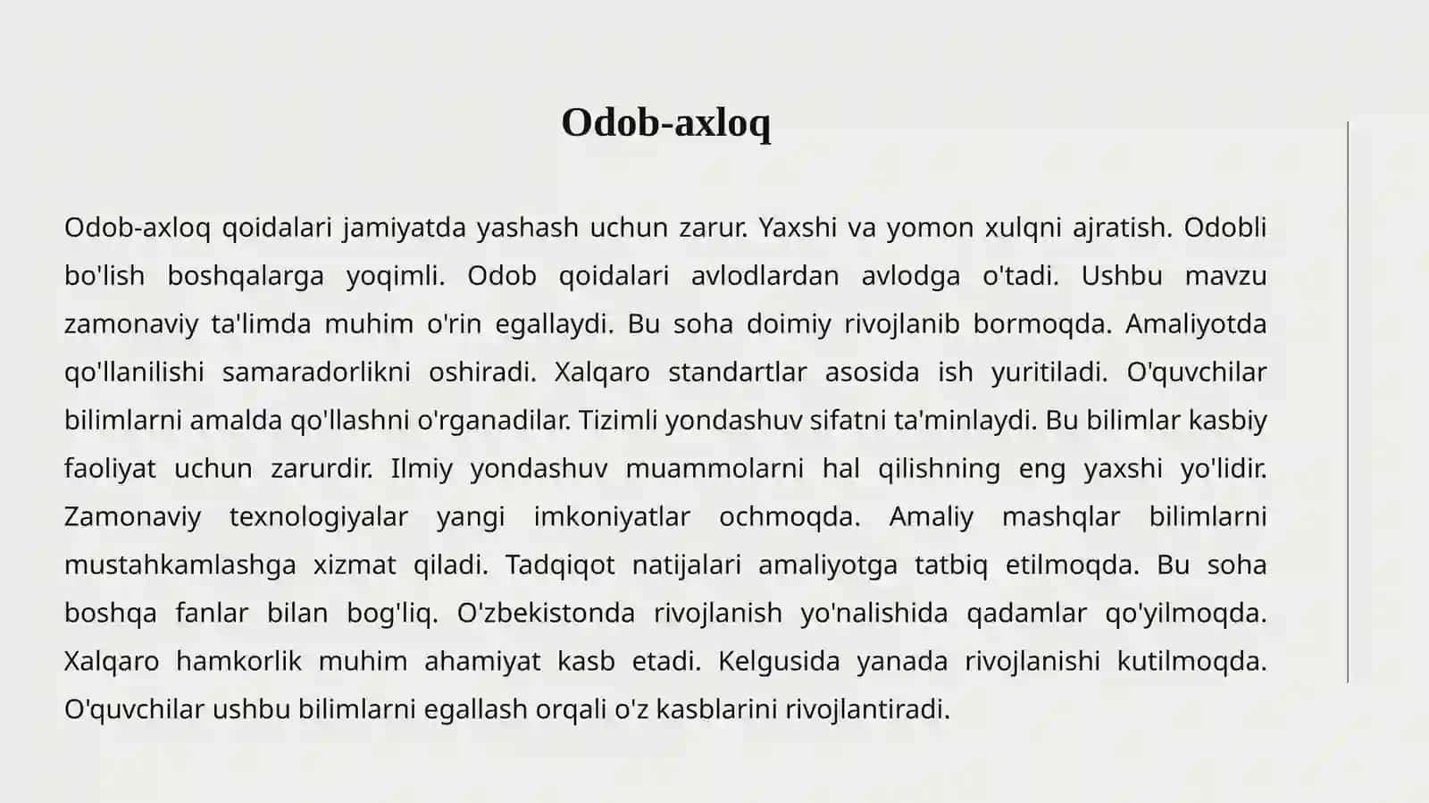 XUSHMUOMALALIK ALIFBOSI 4