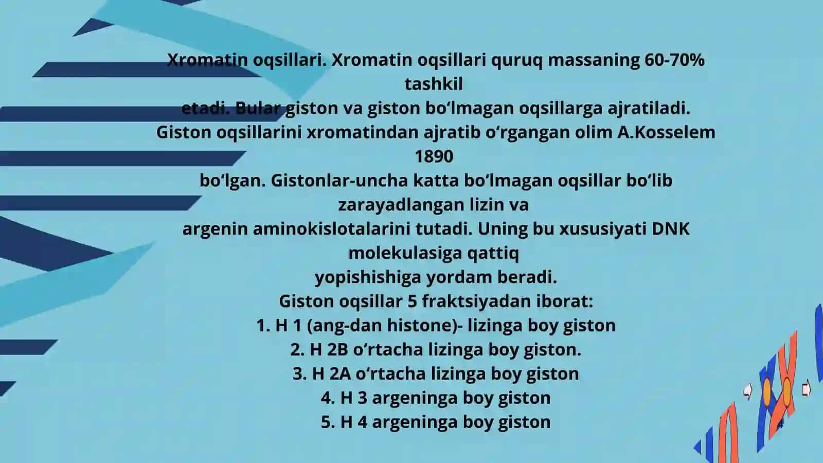 Xromatinning tuzilishi va nukleosomalar 4