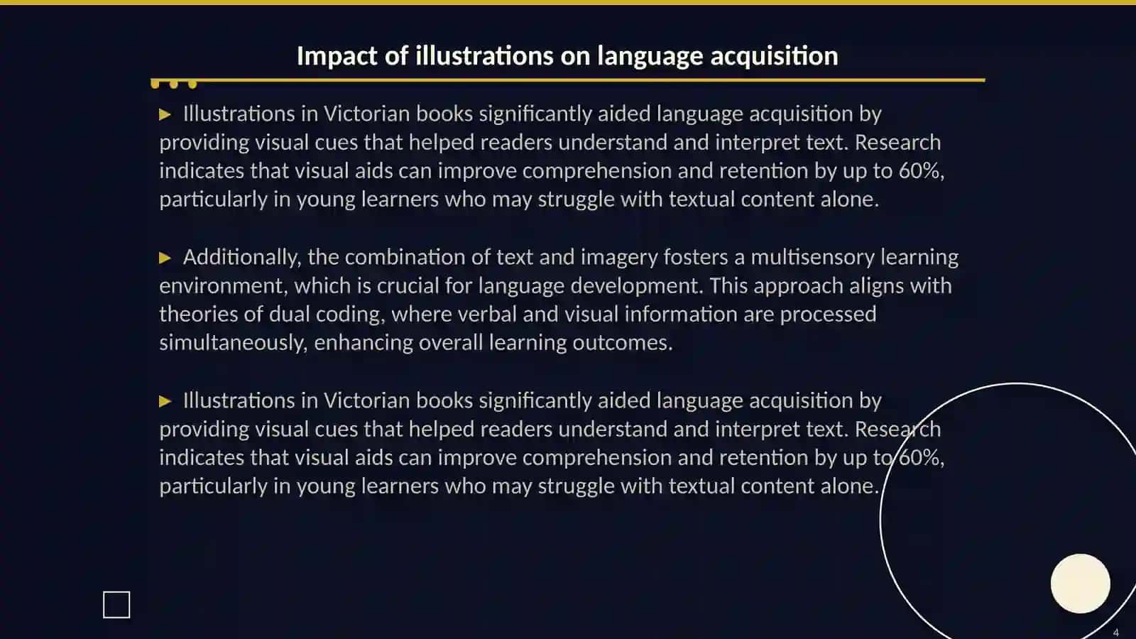 The role of illustrations in Victorean books 4