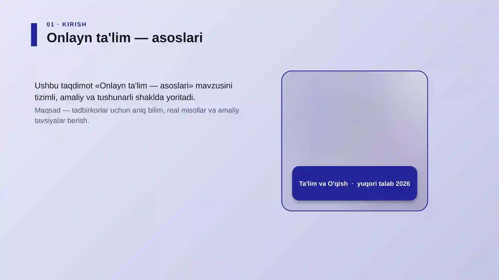 Onlayn ta'lim — asoslari 4