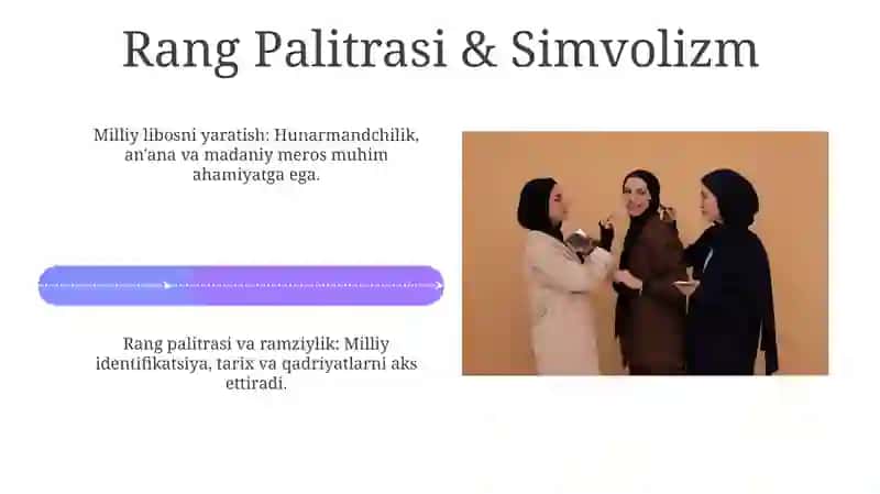 Ayollar milliy koʻylagini tayyorlash 4