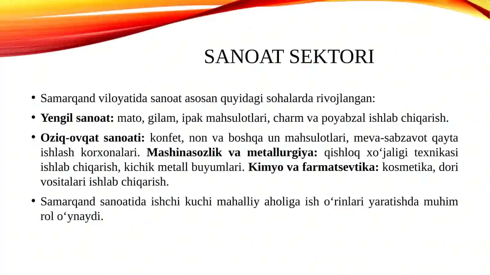 Samarqand iqtisodiyoti haqida 4
