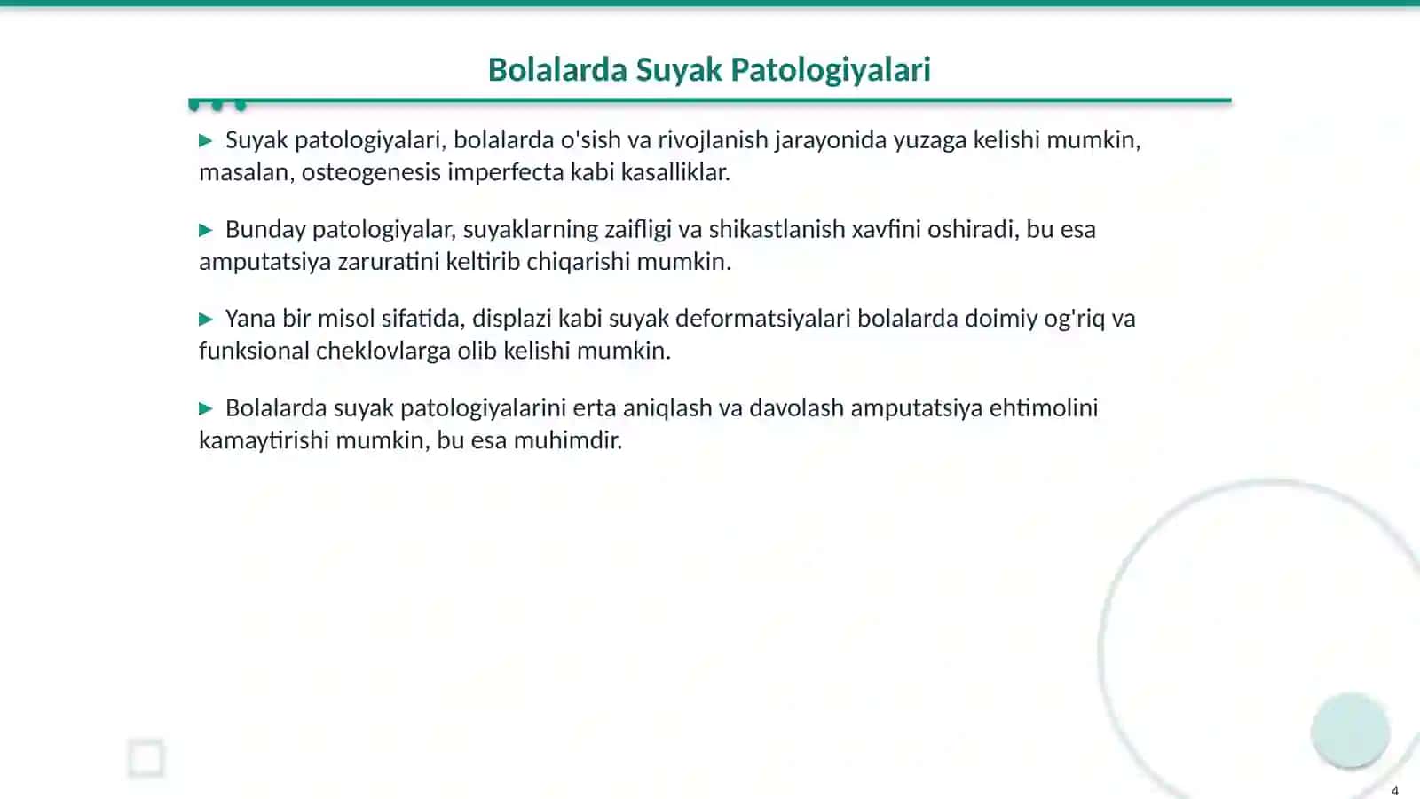 Bolalarda Amputatsiya Xususiyatlari 4