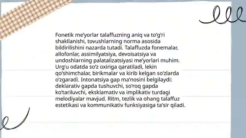 Oʻzbek tilining adabiy meʼyorlari 4