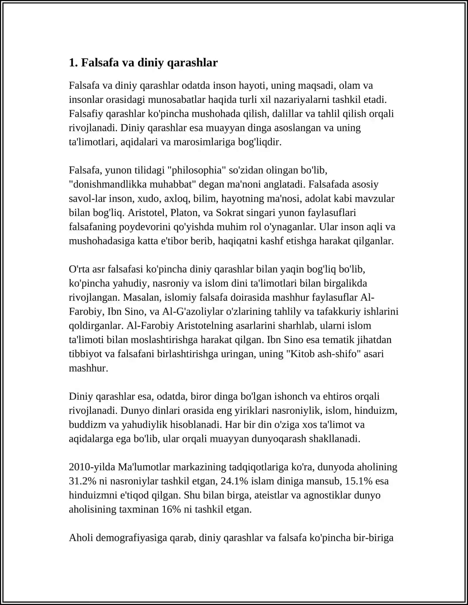 JAMIYAT FALSAFASI 4