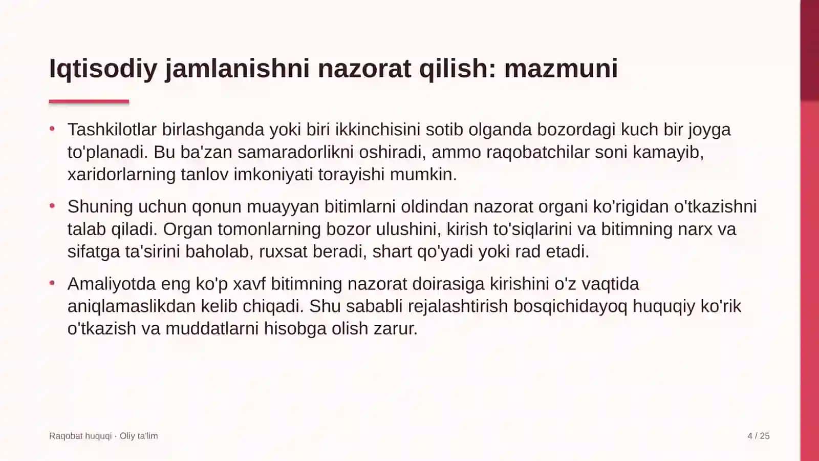 sement zavodlarida iqtisodiy jamlanishni nazorat qilish 2345 4