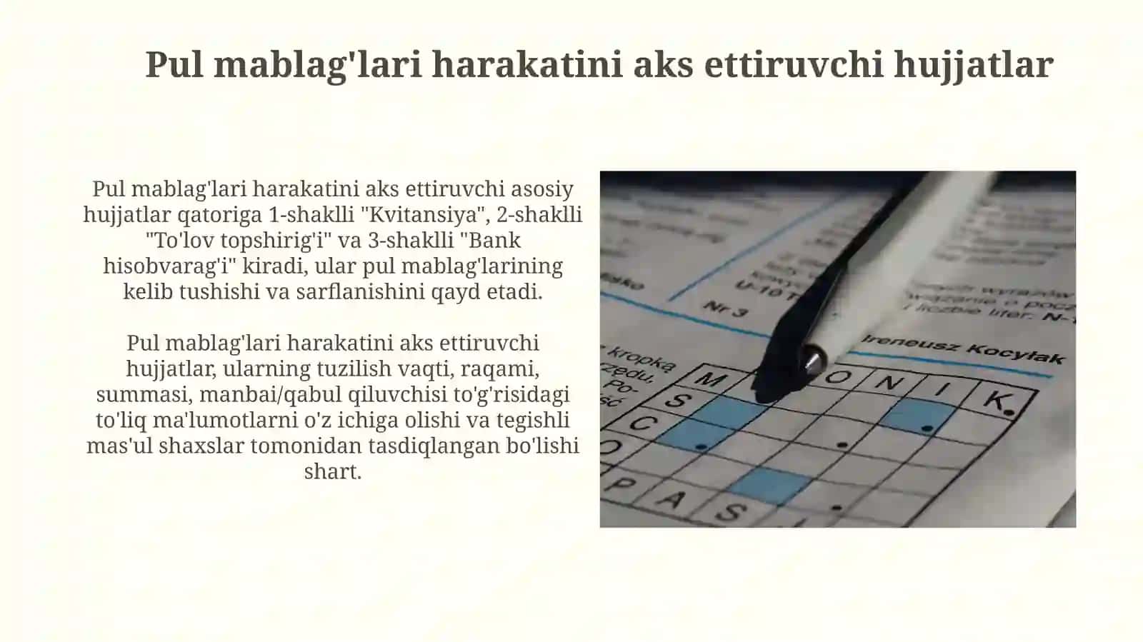 Byudjet tashkilotlarida yuritiladigan hisob hujjatlari hamda registrlari shakllari 4