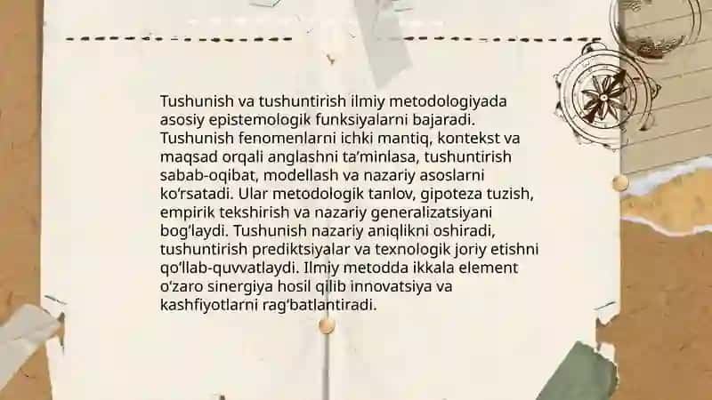 Tushunish va tushuntirish dialektikasi 4