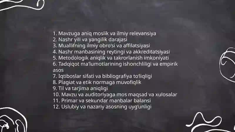 Ilmiy sharh va kurs ishi. Kurs ishining tuzilishi. 4