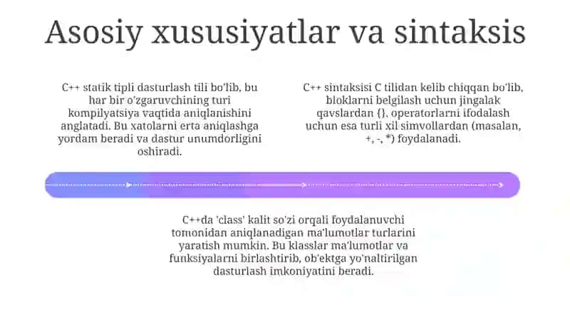 C++ tili haqida 4