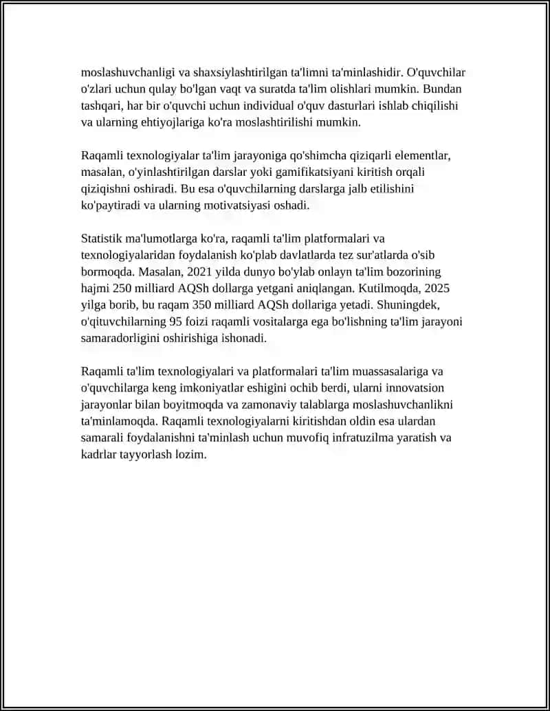 Raqamli Ta'lim Texnologiyalari va Platformalari 4