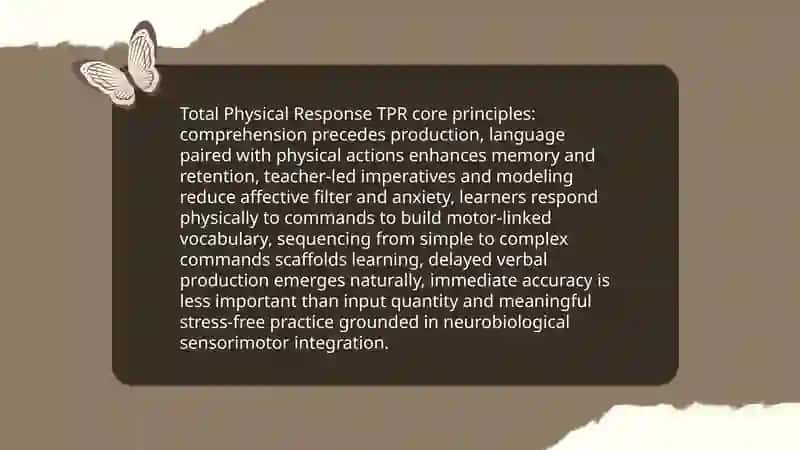 Total Physical Response 4