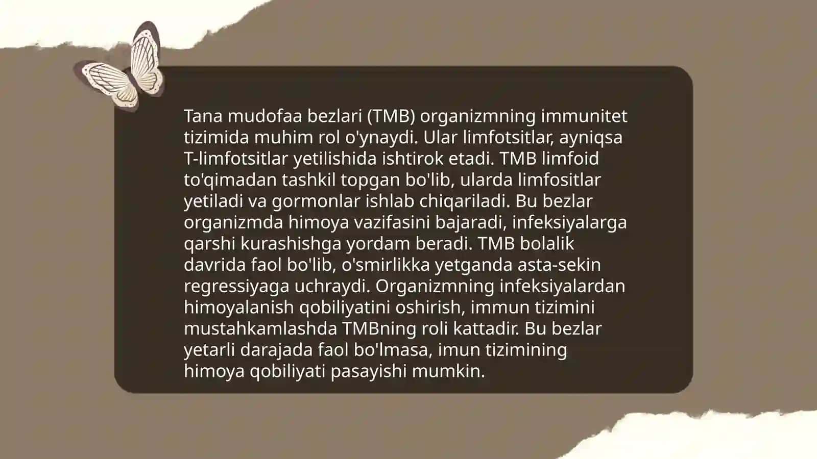 Temporomandibulyar boʻgʻim (TMB) fiziologiyasi va harakatlari 4