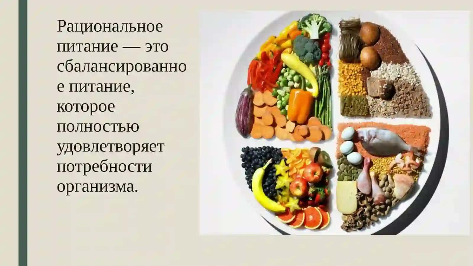 Рациональное питание и его значение для здоровья 4