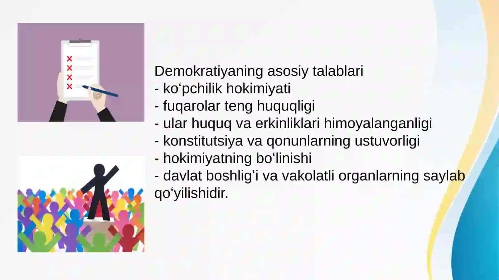 Demokratiya va ma’naviyat 4