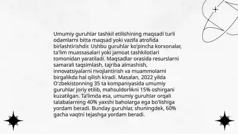 Rivojlanish markazlari va umumiy guruh bolib tashkil etiladigan talimiy faoliyatning bogliqligi 4
