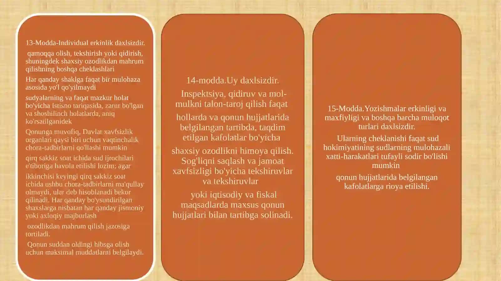 Italiya Respublikasi konstitutsiyasi 4
