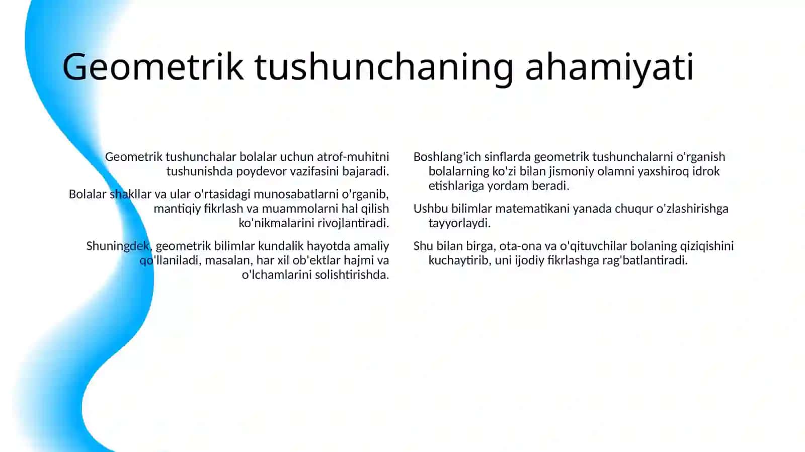 BOSHLANGICH SINFLARDA PERIMETR VA YUZA TUSHUNCHALARINI O’RGATISH METODIKASI 4