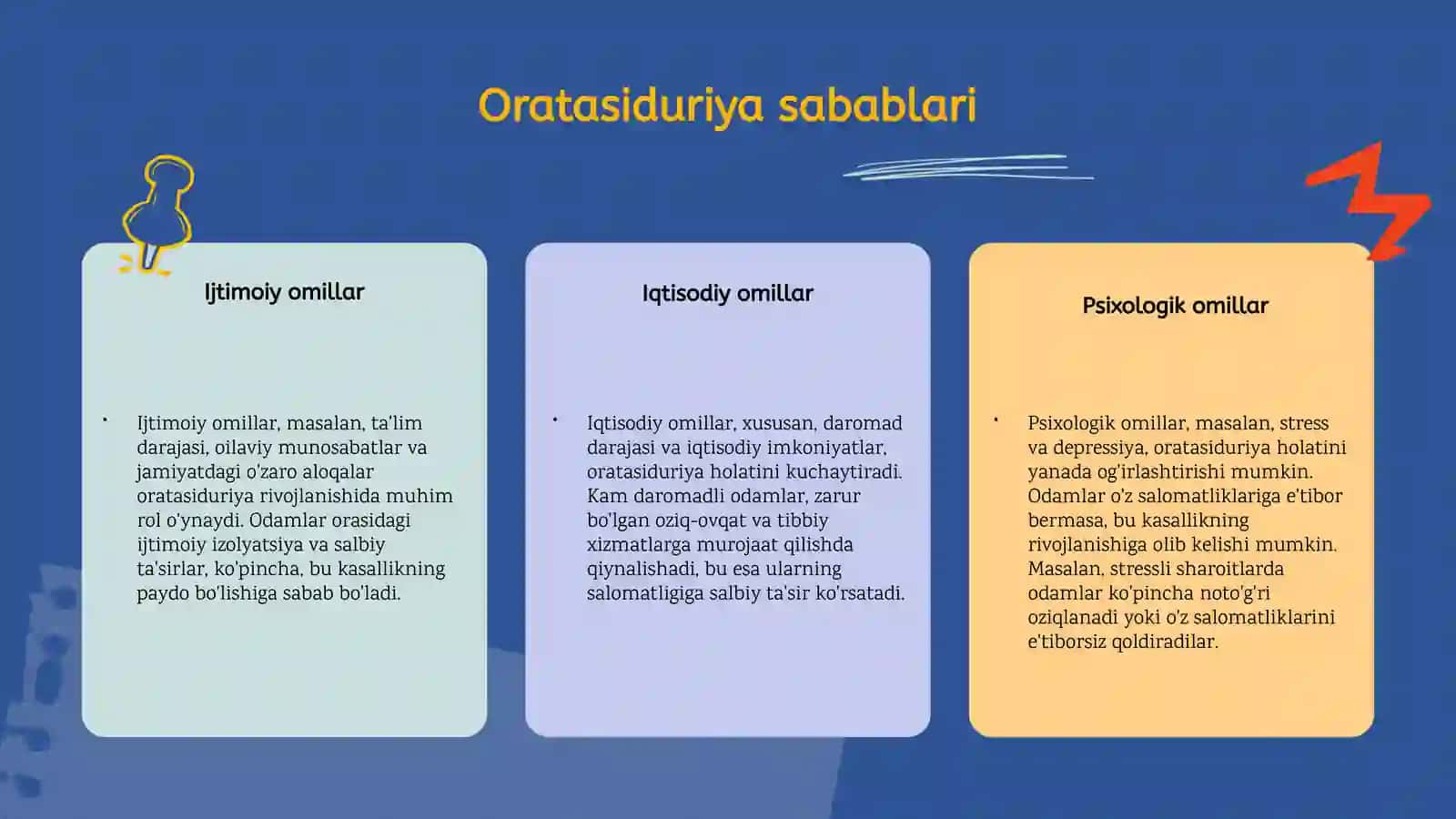 Oratasiduriya, uning sabablari va uridin bilan davolash mexanizmi 4
