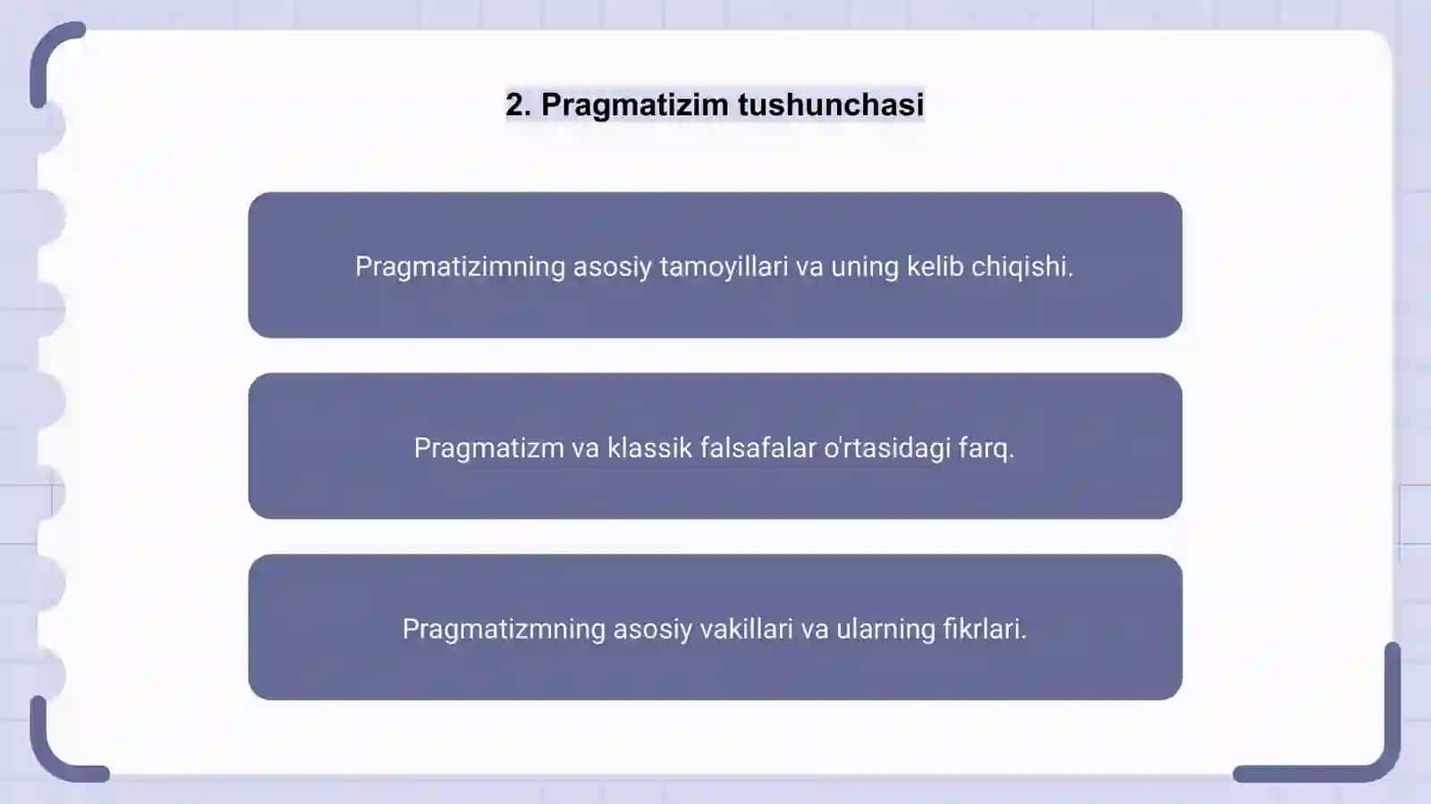 Inson falsafasi va pragmatizimning tadbirkorlik falsafasi sifatidagi ahamiyati 4